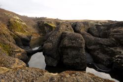 Abgerundete Felsen